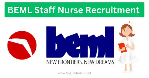 BEML Staff Nurse Recruitment 2023