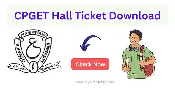 CPGET Hall Ticket Download 2023