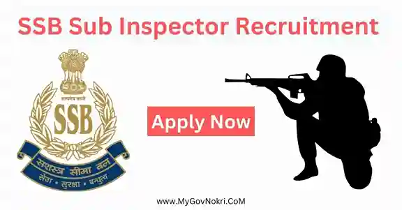 SSB Sub Inspector Recruitment 2023